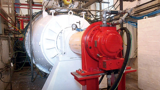 Churn with Hägglunds CA motor