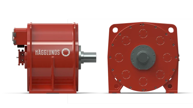 Two Hägglunds Thunder motors.