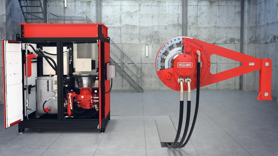 Hägglunds drive units Bosch Rexroth Australia