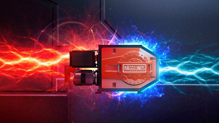 Hägglunds Fusion drive system