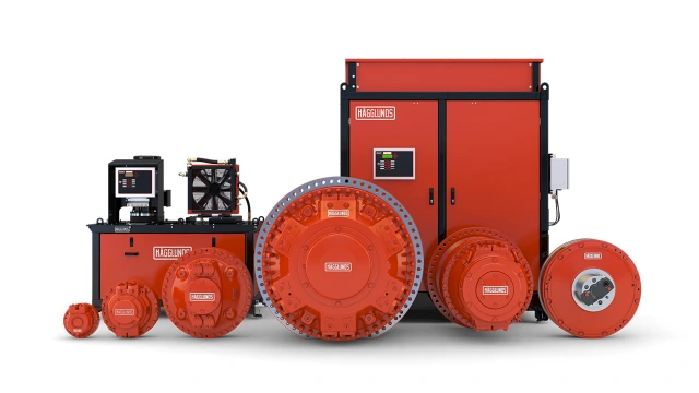 Hägglunds motors and drive units