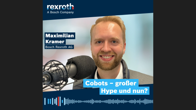 Tech-Podcast Folge "Cobots – großer Hype und nun?" mit Maximilian Kramer