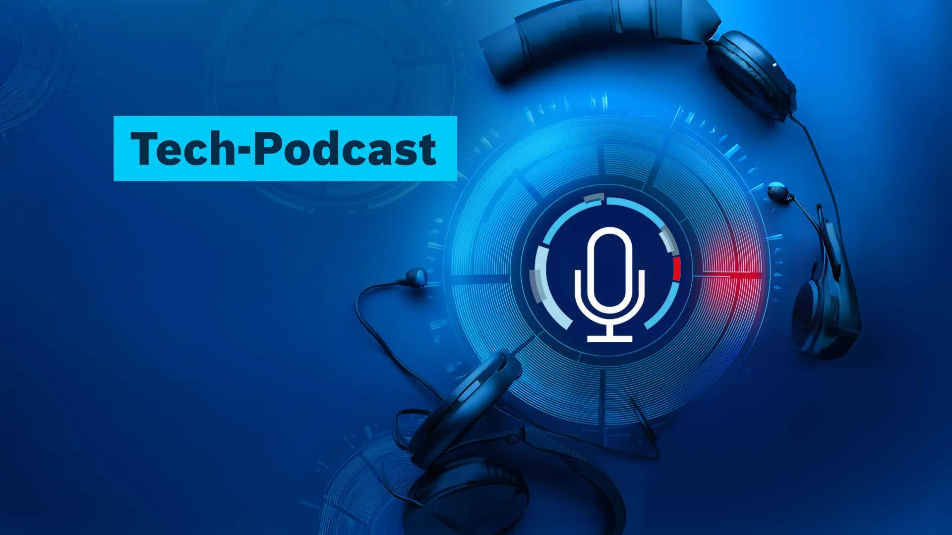 Tech-Podcast Keyvisual