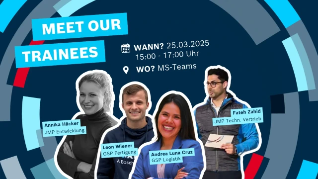 meet our trainees