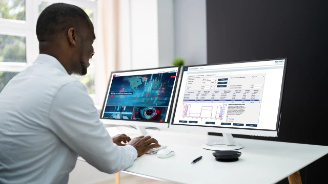 Use of Industrial Hydraulics Engineering Tools from Bosch Rexroth to find the right system solution