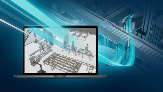 Materialeflow-simulering i digital engineering