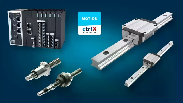 ctrlX MOTION control and components for packaging printing