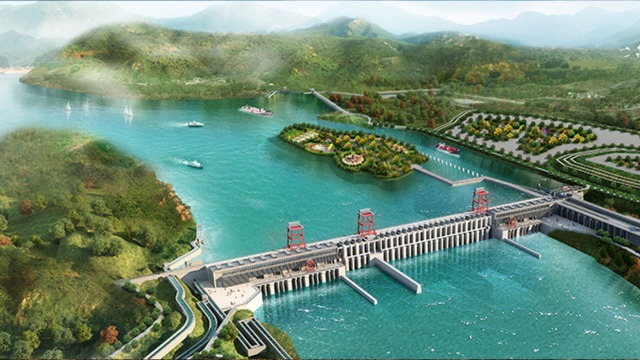 Wasserbauprojekt Da Teng Xia
