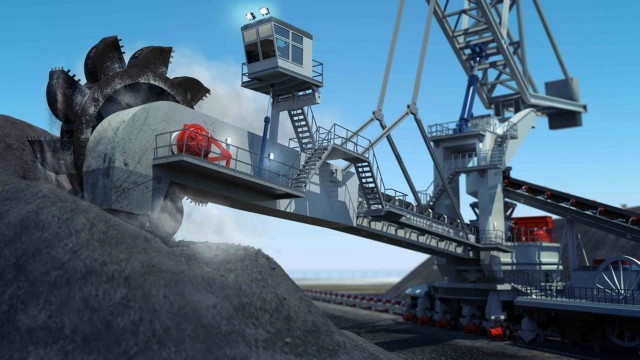 Bucket wheel reclaimers