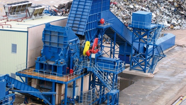 Sistemas hidráulicos para la industria del reciclaje