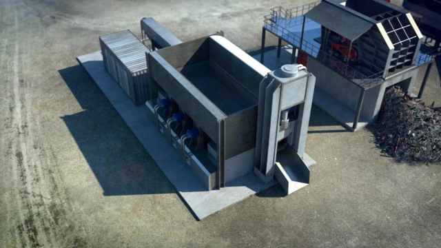 Scrap shears and baling presses