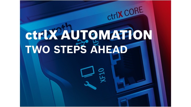 ctrlX AUTOMATION en el stand 6E13 de Advanced Manufacturing