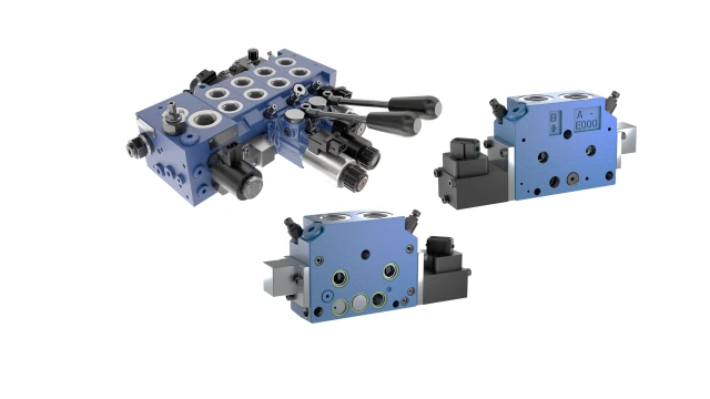 EDG-piloted valves 
