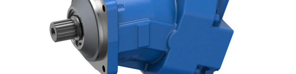 The A36VM axial piston variable motor from Bosch Rexroth developed for drivetrains. 