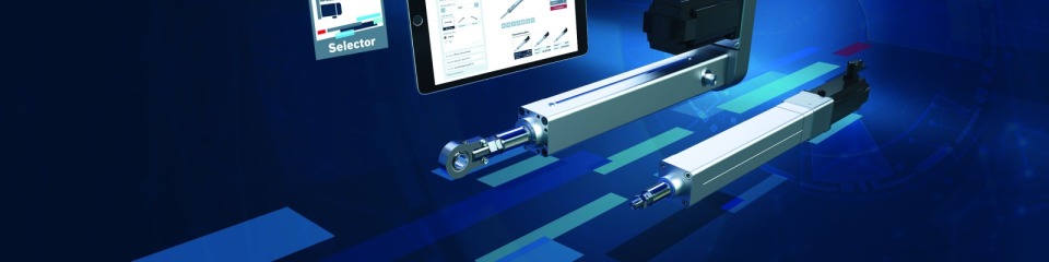 Selector for electromechanical cylinders, integrated into website, shortens the engineering process