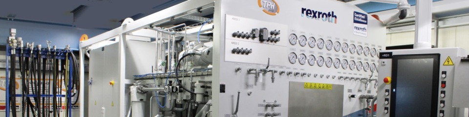 neuer Rexroth-Teststand bei der TPH group GmbH