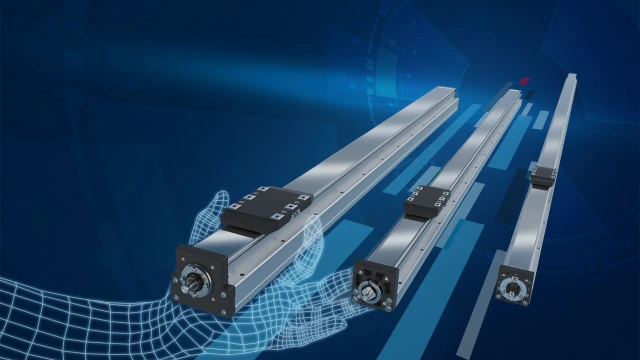 The new linear axes with  SMS (Small Modules Screw driven), the ultra-compact range with ball screw assembly