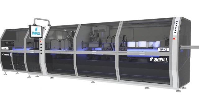Rexroth drive technology in UNIFILL packaging machine