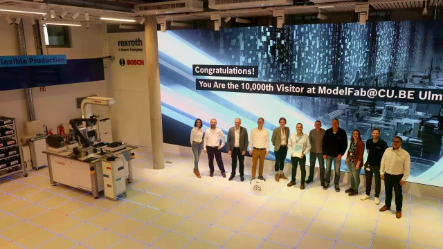 model factory in Ulm 