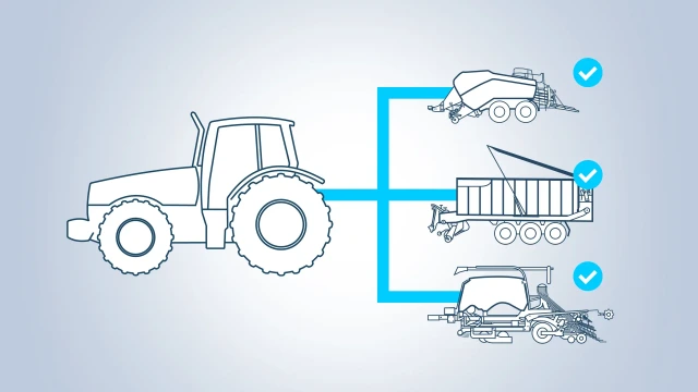 Electronic load sensing ELS