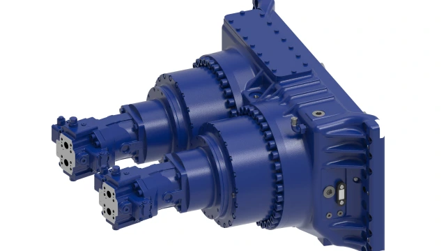 gearbox series for recycling applications