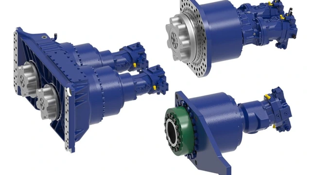 HYDROTRAC GMR 3000 gearbox series for recycling systems