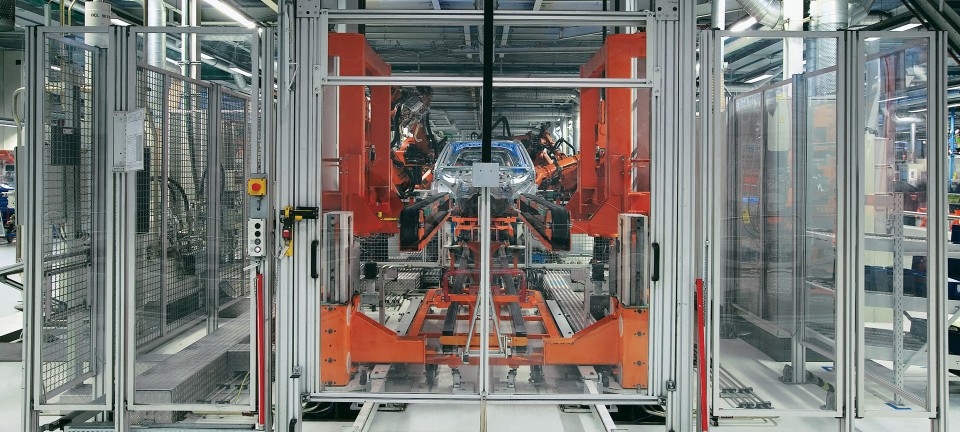 Stora racksystem tillverkade av aluminiumprofiler