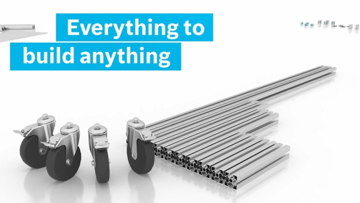 Erklärungsvideo zu den Manuellen Produktionssystemen von Bosch Rexroth