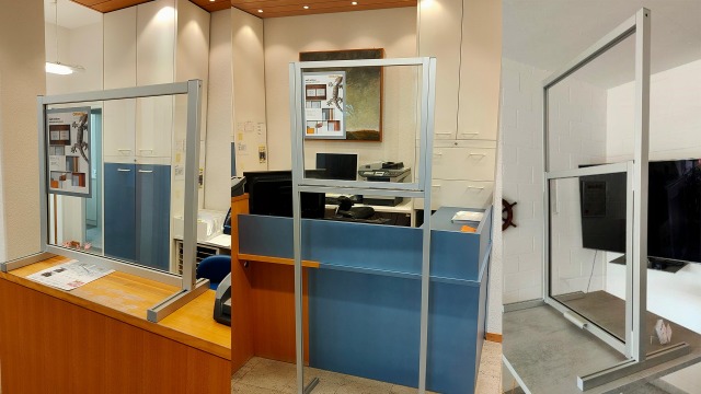 Counter protection in a dentist's office from Bosch Rexroth