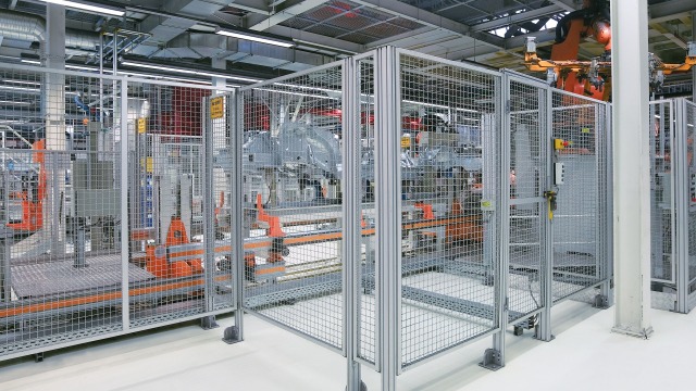 Bosch Rexroth EcoSafe protective fence