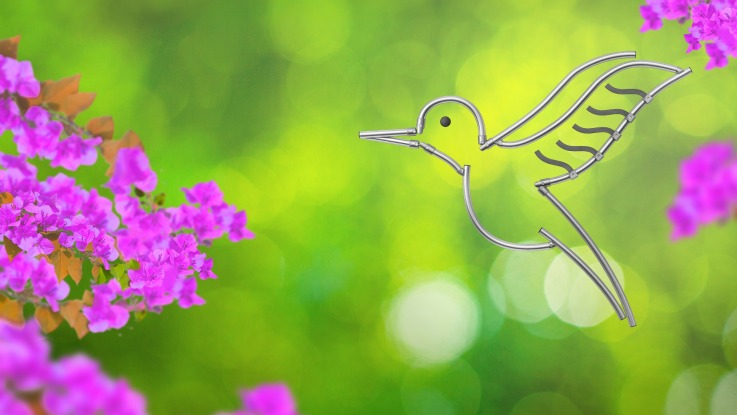 Colibrì Bosch Rexroth realizzato con profilati EcoShape