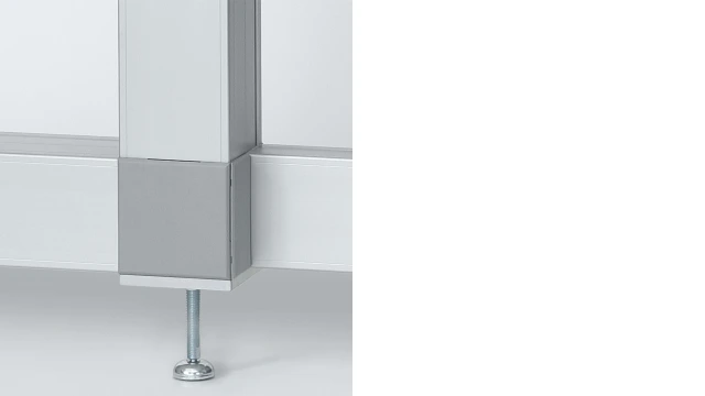 Illustration of Function-integrated profiles Base plate