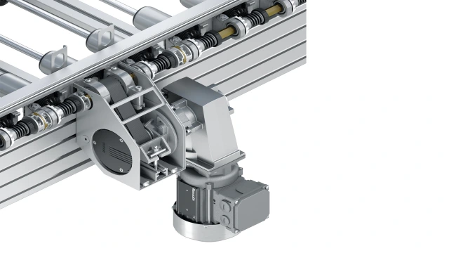 Bosch Rexroth TS 5 tranfer system drive module with split rollers