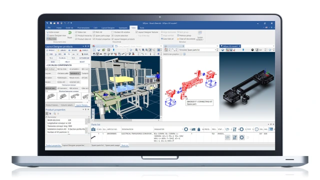 Engineering Tool MTpro on one screen