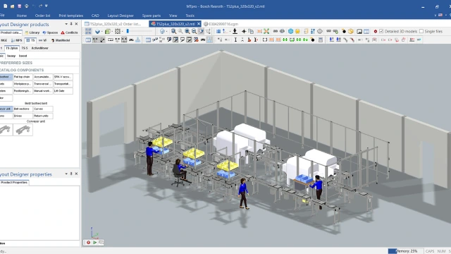 Layout Designer from the MTpro Engineering Software