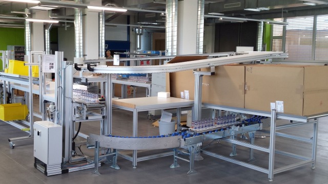 Efficient workstation from BoschRexroth at the company from Beringer