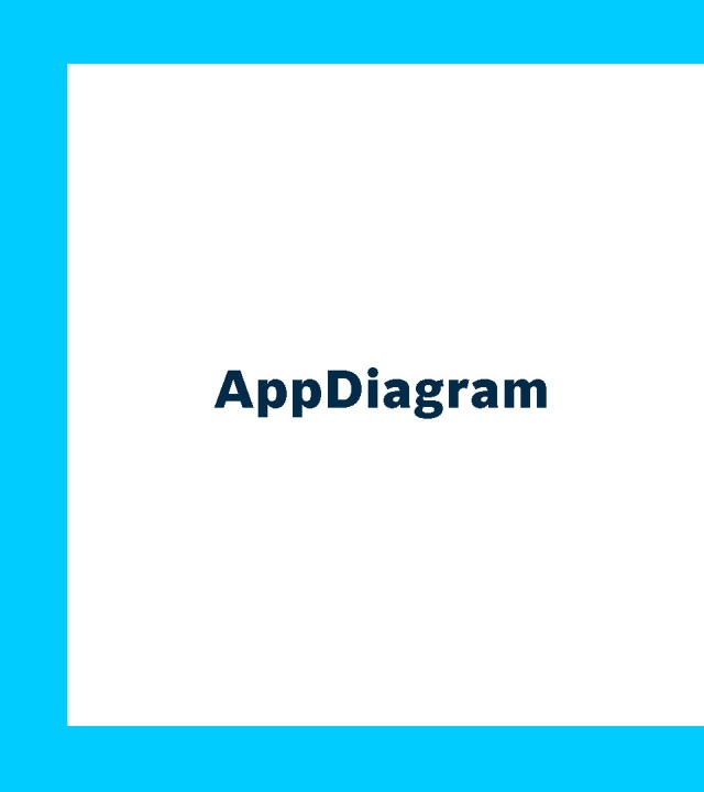 Uživatelské rozhraní AppDiagram interaktivní komunikační platformy ActiveCockpit od společnosti Bosch Rexroth