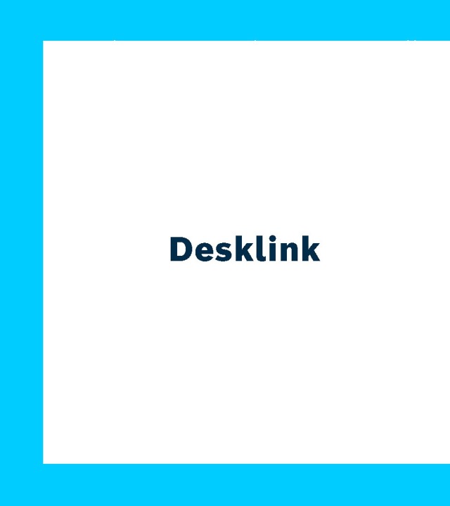 Interfejs użytkownika Desklink w interaktywnej platformie komunikacyjnej ActiveCockpit Bosch Rexroth