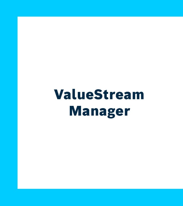 ValueStream Manager der interaktiven Kommunikationsplattform ACTIVE Cockpit von Bosch Rexroth