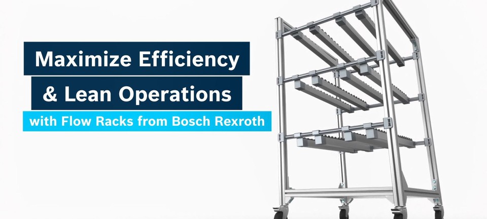 Forklarende video om Bosch Rexroths manuelle produktionssystemer