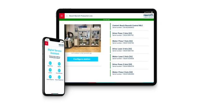 ctrlX Digital Service Assistant
