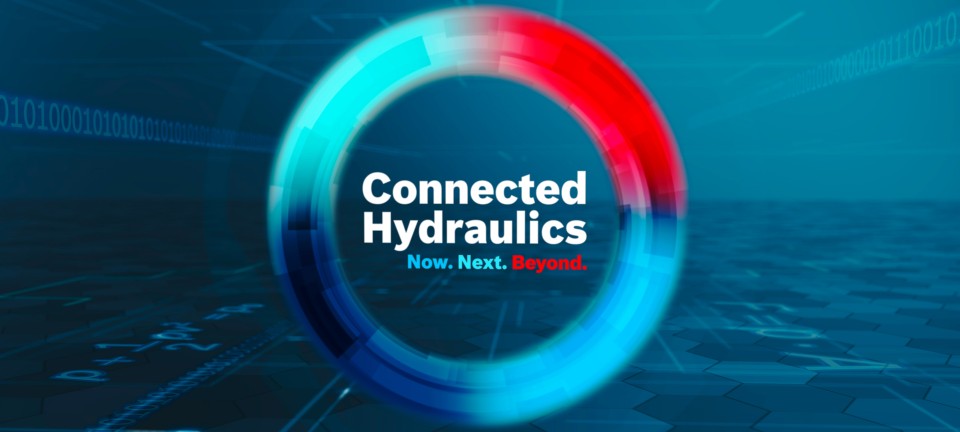 The future of Hydraulics: Connected Hydraulics will leverage the power and intelligence of Bosch Rexroth’s advanced hydraulics technology to break through limits and set new benchmarks for performance, functionality and lifetime.