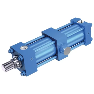 blue tie rod cylinder