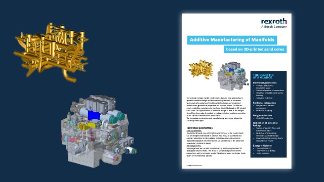 Fact sheet of Additive manufacturing of manifolds