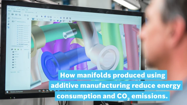 Whitepaper of How manifolds produced using additive manufacturing reduce energy consumption and CO₂ emissions.