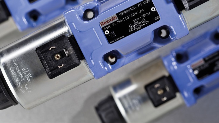 Group of proportional-, high-response, servo-, on/off- and cartridge valves inclusive accessories and spare parts