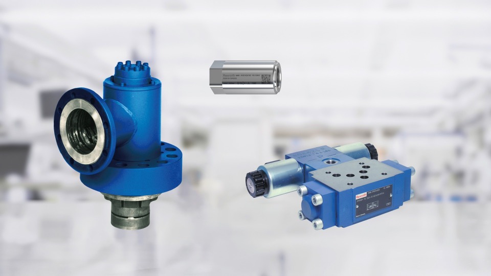 On/off hydraulic control valves Bosch Rexroth Australia