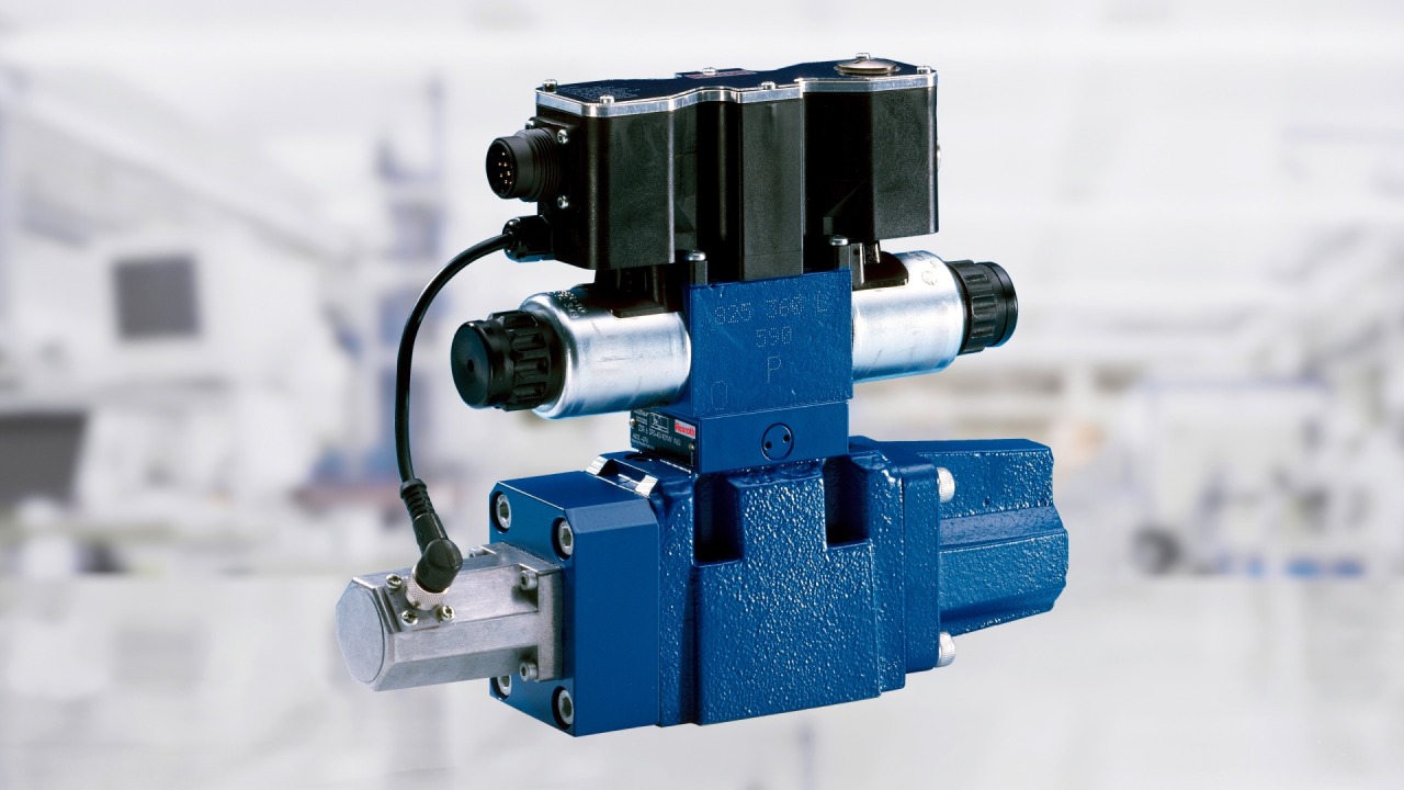 Proportional, highresponse and servo valves Bosch Rexroth USA