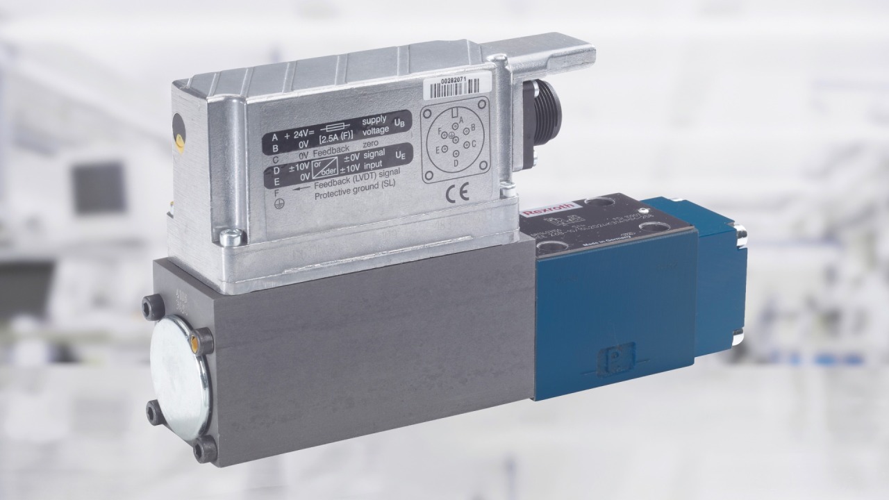 Proportional, highresponse and servo valves Bosch Rexroth USA