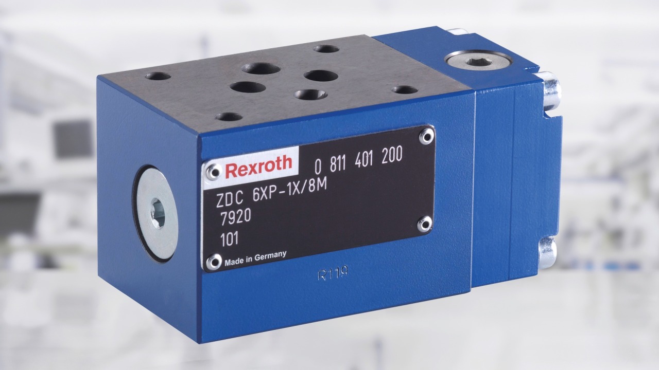 Proportional, highresponse and servo valves Bosch Rexroth USA